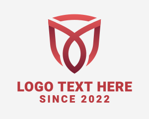 System - Tech Security Shield logo design