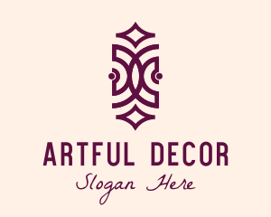 Elegant Interior Decoration logo design