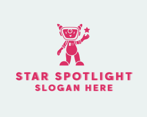 Robot Star Toy logo design