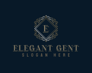 Elegant Ornamental Boutique logo design