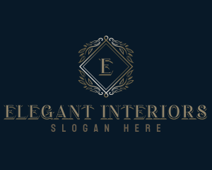 Elegant Ornamental Boutique logo design