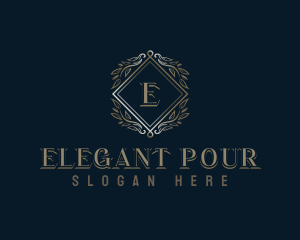 Elegant Ornamental Boutique logo design