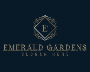 Elegant Ornamental Boutique logo design