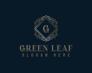 Elegant Ornamental Boutique logo design