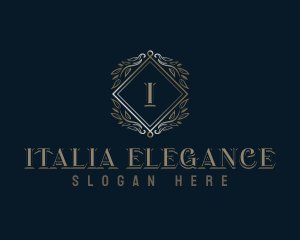 Elegant Ornamental Boutique logo design