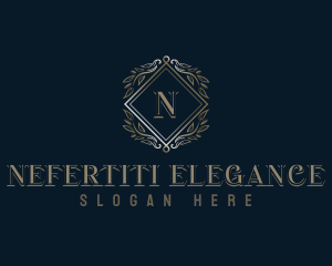 Elegant Ornamental Boutique logo design