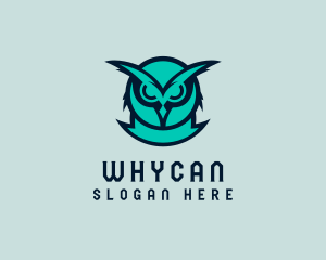 Streamer - Fierce Owl Avatar logo design