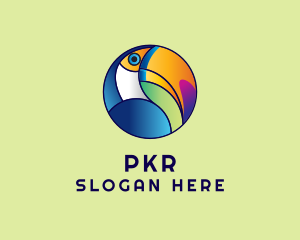 Zoo - Wildlife Toucan Bird logo design