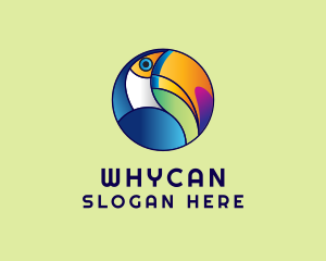 Circle - Wildlife Toucan Bird logo design