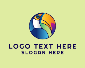 Wildlife Toucan Bird Logo