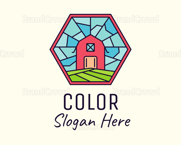 Stained Glass Barn Logo