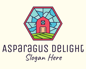 Stained Glass Barn logo design