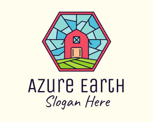 Stained Glass Barn logo design