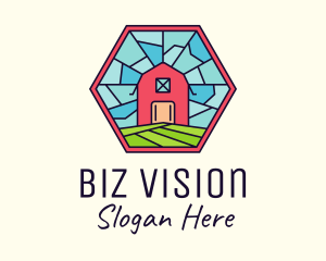 Stained Glass Barn logo design