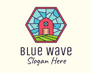 Stained Glass Barn logo design