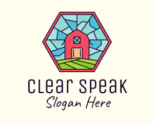 Stained Glass Barn logo design