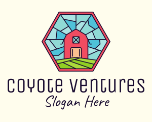 Stained Glass Barn logo design