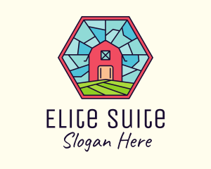 Stained Glass Barn logo design