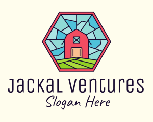 Stained Glass Barn logo design