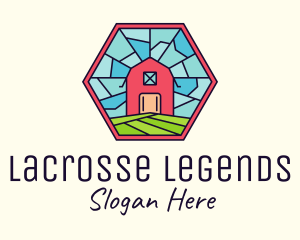 Stained Glass Barn logo design