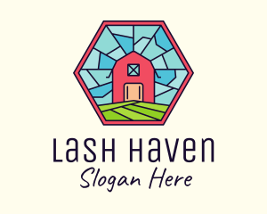 Stained Glass Barn logo design