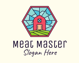 Stained Glass Barn logo design