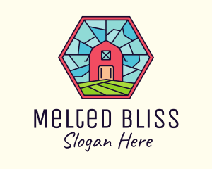 Stained Glass Barn logo design