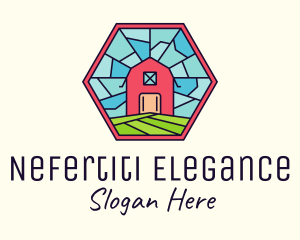 Stained Glass Barn logo design