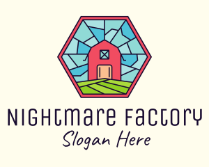 Stained Glass Barn logo design