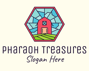 Stained Glass Barn logo design