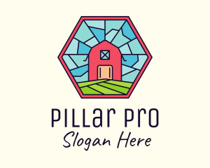 Stained Glass Barn logo design