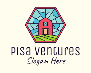 Stained Glass Barn logo design