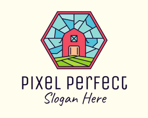 Stained Glass Barn logo design