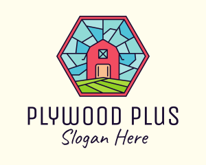 Stained Glass Barn logo design