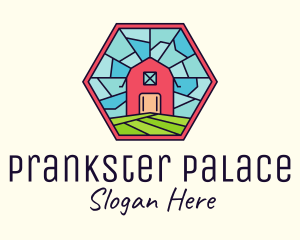 Stained Glass Barn logo design