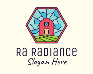 Stained Glass Barn logo design