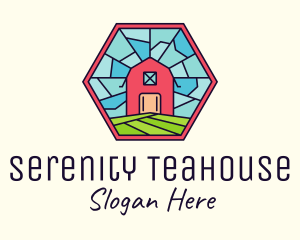 Stained Glass Barn logo design