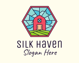 Stained Glass Barn logo design