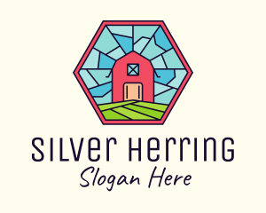 Stained Glass Barn logo design