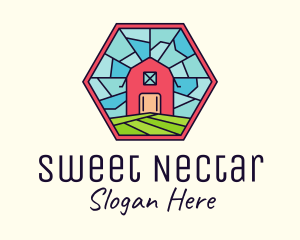 Stained Glass Barn logo design