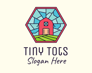 Stained Glass Barn logo design