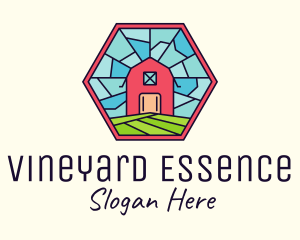 Stained Glass Barn logo design