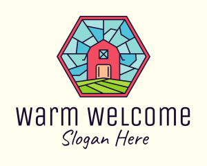 Stained Glass Barn logo design