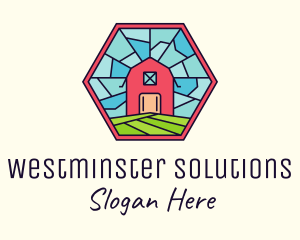 Stained Glass Barn logo design