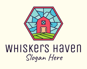 Stained Glass Barn logo design