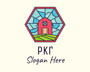 Stained Glass Barn logo design