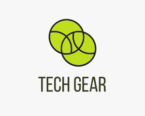 Tennis Ball Sport logo design