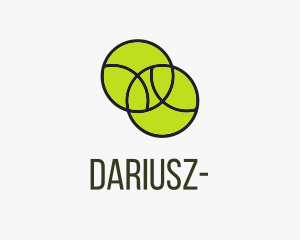 Tennis Club - Tennis Ball Sport logo design
