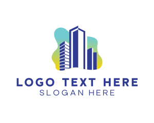 Bright - Bright City Building logo design