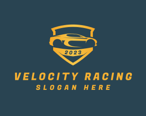 Automobile Racing Vehicle logo design